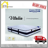 Fibre Star Vitalia 12 inch pocket Spring mattress[FREE SHIPPING]