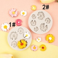 Diy diy Daisy Small Flower Epoxy Mold Cake Pastry Decoration Handmade Jewelry Phone Case Table Decoration Accessories