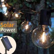 Outdoor Solar Powered Led Light Bulb G40 Plastic Shell Shatterproof, Waterproof, Perfect For Wedding