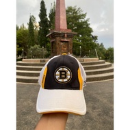 NHL Boston Bruins Reebok Pro Shape Curve Brim Meshback Cap