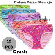 12 pcs TEENAGE WOMEN'S UNDERWEAR / TEENAGE CHILDREN'S CD / CHILDREN'S CD AGED 8 YEARS - 13 YEARS