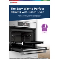 Bosch CSG656RS7 Built-In Compact Oven with steam function 60 x 45 cm, Stainless steel, 16amp connection