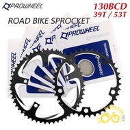PROWHEEL 130BCD 39T / 53T Bicycle Aluminum Disc