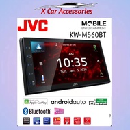 JVC KW-M560BT 6.8" APPLE CARPLAY/ANDROID AUTO/BLUETOOTH AV RECEIVER