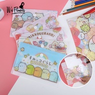 We Flower Portable Sumikko Gurashi Buckle Storage Bag for Kids Mask Cartoon Organizer Pouch