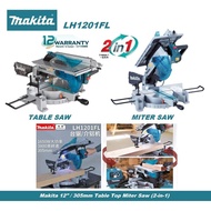 Makita LH1201FL 1650W 2-in-1 Table Top Mitre Saw 12-inch / 305mm