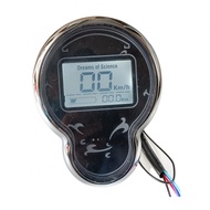 【HOT SALE】Ebike LCD Silver Speedmeter Screen 48-72V 6pin Brand New Ebike Display
