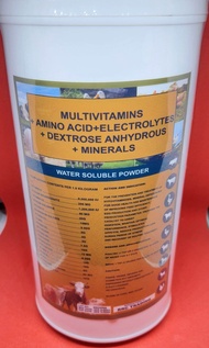 multivitamins+ amino acids+dextrose+minerals