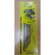 Arrow CRV Ball Point 9pcs ball point Torx key set
