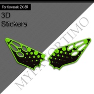 Hotdeal♠ 2025 2026 For Kawasaki Ninja ZX-6R ZX6R ZX - 6R Tank Pad Fuel Oil Protection Front Fairing