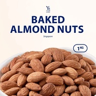 Baked Almond Nuts 1KG Healthy Snacks Wholesale Quality Almonds Fresh Tasty