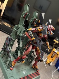 Evangelion EVA-02 2號機模型 配地台武器