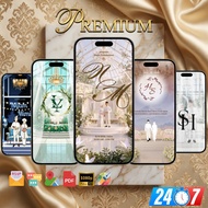 Kad Kahwin Digital Murah / E-Kad Jemputan Gambar & Lagu