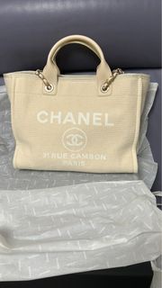 Chanel Deauville Shopping Tote Bag