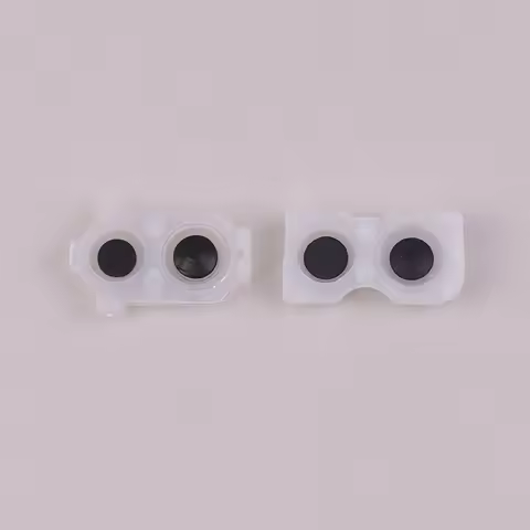 10Pcs L2 R2 L1 R1 Rubber Buttons Compatible With PS4 Controller JDS 001 010 050 JDM-030 Conductive R