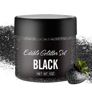 Edible Glitter - 15g Edible Luster Dust Metallic Food Grade Coloring Glitter for Drinks, Baking, Cak