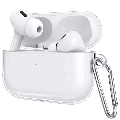 Transparent Earphone Case For Airpods 4 3 Pro 2nd USB-C Cases Soft TPU Clear Headphone Cover For Air