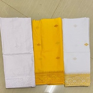 Limited! Saput Kampuh Putih Kuning Bordir | Pakaian Adat Bali Pria Cowok Murah Terbatas