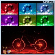 KA Bike Wheel Hub Lights,  LED Rechargeable Colorful Bicycle Spoke Lights,  Warning Safety Waterproof Bicycle Lights