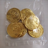 Edible ingot gold bar Gold coin Chocolate 50g