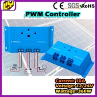 PWM Controller Solar Panel Controller Battery Charger Solar Regulator Solar Charger Controller 10A 1