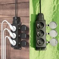 Waterproof OutdoorStop Kontak 3 Holes Socket IP54 Waterproof Anti-Dust