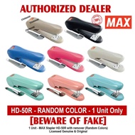 MAX Stapler with Staple wire remover HD50R HD-50R RANDOM COLOR Staplers - 1 Unit only