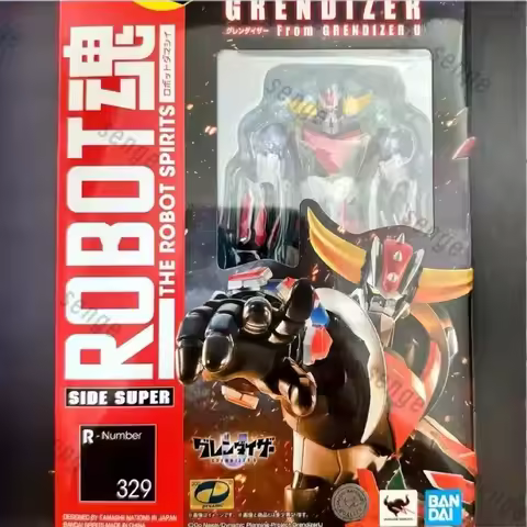 【Genuine and In Stock】BANDAI THE ROBOT SPIRITS GENDIZER SPAZER MAZINGER Z Action Figures Gift Collec