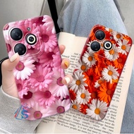 [SHARK CASE] Softcase ITEL A70 A60 A60S P40 S23 S23 PLUS Colorful Floral Motif - Itel Casing - Itel 