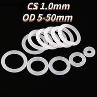 [XNY] Round Ring White O-Ring Silicone O-Ring OD5-30mm * CS1mm