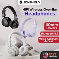 (MY) Gorsun HiFi Wireless Over-Ear Headphones - Bluetooth 5.3, 40mm Bass Driver, 35H Battery, Adjust