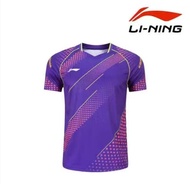Li Ning cầu lông Jersey nhanh chóng làm khô và thể thao thoáng khí quần vợt bóng bàn Jersey nam và n