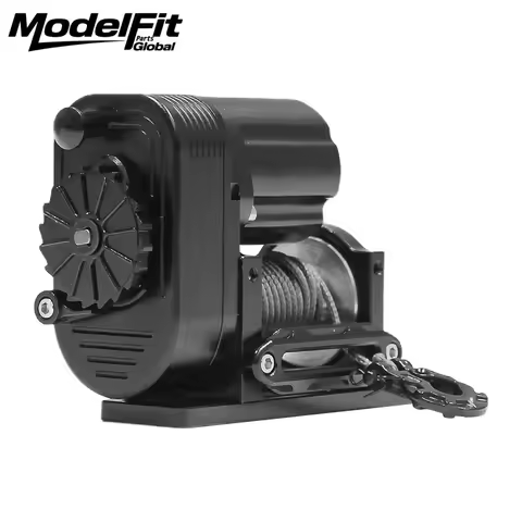 Aluminum Vertical Electronic Winch For 1/10 Scale RC Crawler Warn 8274 AXIAL SCX10 II 90046 TRX4 RC4
