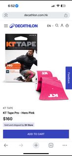 KT Tape - Precut Kinesiology Tape