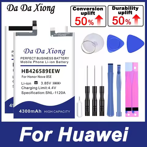 HB576675EEW HB476489EFW HB536479EFW Battery For Huawei Honor Nove Mate Note 8 8SE Y8P(2020) 9 Enjoy 