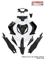 YAMAHA LC135 LC 135 135LC 135 LC V1 OLD 100% ORIGINAL HLY BODY COVER SET COVERSET 1S8-F0000-00
