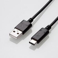 〔SE〕日本 ELECOM USB 3.1 Gen2 Type-C 高速傳輸充電線 高質感線材 USB3-AC10NBK