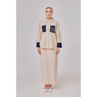 SHE DAZZLE Madeline Set In Wheat Brown