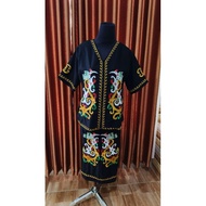 Women's dayak vest / bird motif dayak vest