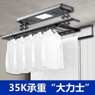 Clothes Drying Rack Automatic Electric Clothes Rack Electric Hanger Dryer Automated Laundry Rack System  Electric Clothes Rack Electric Hanger Dryer Automated Laundry Rack System  Embedded Electric Ultra-Thin Remote Control Drying Lifting Balcony Home 电动晾