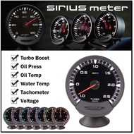 GREDDY Trust Sirius Meter 74mm 7 colors Auto Gauge