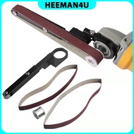 Heeman4u Electric Belt Grinder Belt Sander Attachment Angle Grinder Modified Sand Belt Machine Mini Sudut Pengisar 角磨机