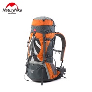 Naturehike Outdoor New Upgraded 70Liter +5L Hiking BigPack Mountaineering Backpack CR Piggyback Syst