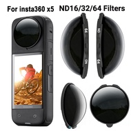 ND Lens Filters for Insta360 X5 ND16 ND32 ND64 Tempered Glass Filters Scratch-resistant Filter for I