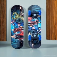 Skateboard Papan Panjang Desain Superhero Marvel untuk Remaja dan Dewasa Skateboard Papan Skate 4 Ro
