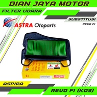 FILTER UDARA REVO FI K03 SARINGAN UDARA REVO FI KO3 ORI ASTRA ASPIRA