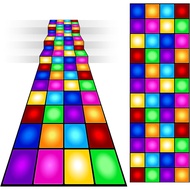 Neon Dance Floor Party Decorations Disposable Blacklight Neon Rug UV Reactive Fluorescent for Carniv