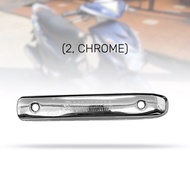 YAMAHA EGO-S EXHAUST MUFFLER PROTECTOR COVER (BLACK/CHROME) EGO S