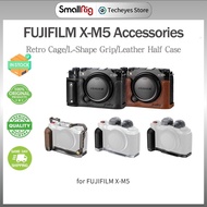 SmallRig FUJIFILM XM5 Accessories—Retro Cage/LShape Grip/Leather Half CaseTH99 RUUX