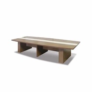 Office meeting table with wooden legsTundo NT 190 BH36C 380 x 150 x 75 cm